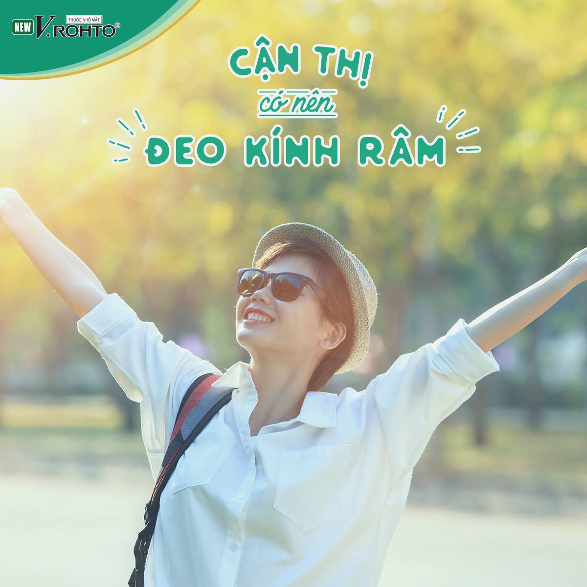 Ai nói cận thị không đeo được kính râm?