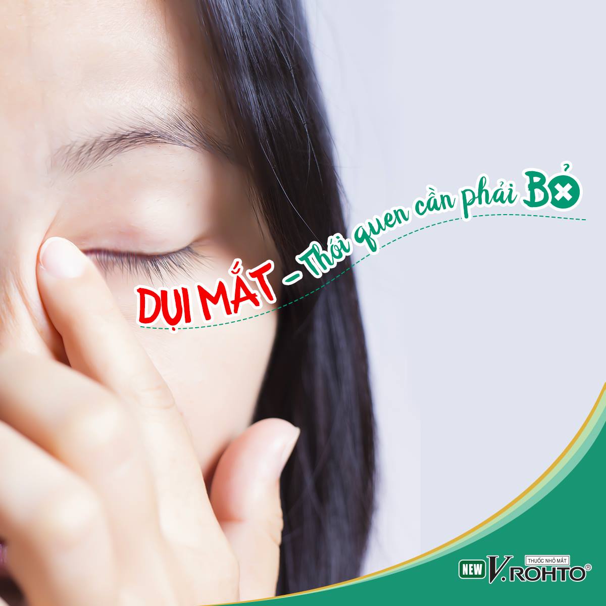 Dụi mắt – thói quen cần phải tránh