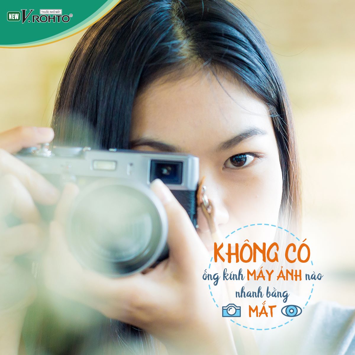 Không có ống kính máy ảnh nào nhanh bằng mắt