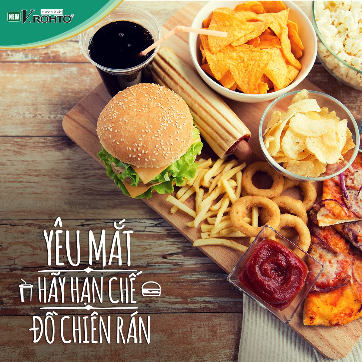 Mắt sẽ khỏe hơn nếu bạn giảm ăn thực phẩm này