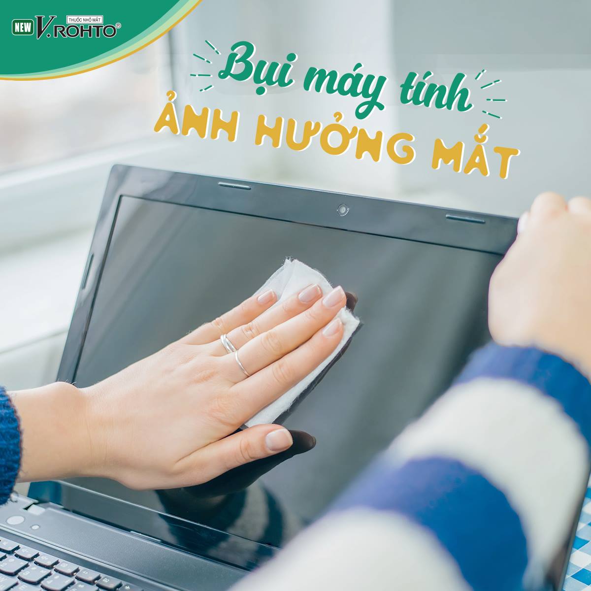Tiêu diệt kẻ thù li ti của đôi mắt